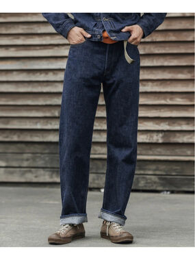 WWII Simplified Model Cowboy Selvedge Denim Jeans Bronson W31x30 Lot S101B